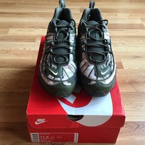 Nike Air Max 98 Desert camo sz 11.5 brand new